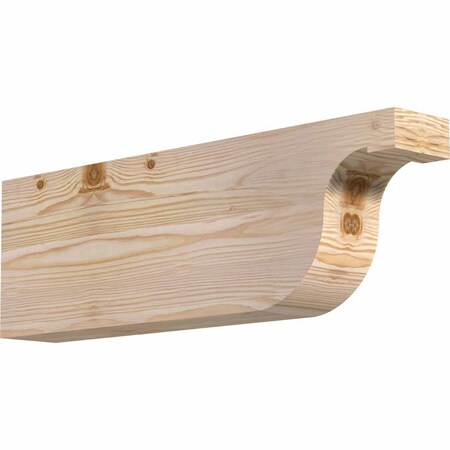 Ekena Millwork Del Monte Smooth Rafter Tail, Douglas Fir, 3 1/2"W x 8"H x 24"L RFT04X08X24DEL00SDF